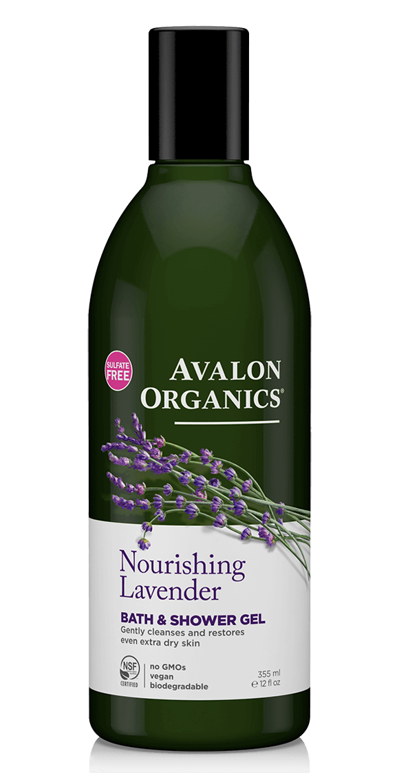 Avalon Organics: Bath and Shower Gel - Lavender (350ml)