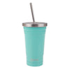 Oasis: Insulated Smoothie Tumbler With Straw -Spearmint (500ml) - D.Line