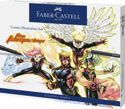 Faber-Castell: Comic Illustration Set - 15 Piece