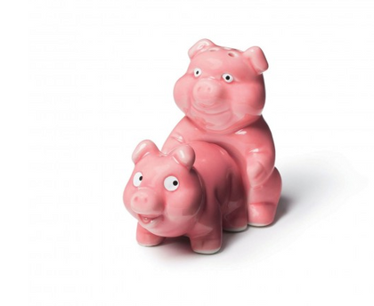 BigMouth: Naughty Pigs Salt & Pepper Shaker Set