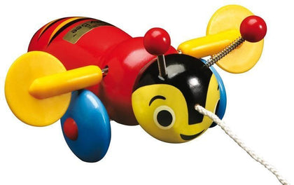 Buzzy Bee - Pull Along Wooden Toy