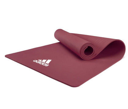 Adidas 8mm Yoga Fitness Mat - Mystery Ruby
