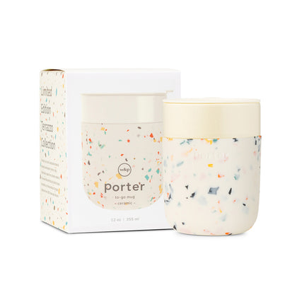 Porter: Ceramic Mug Terrazzo - Cream (355ml)