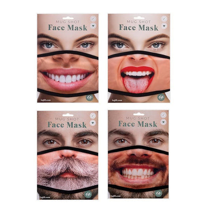 Mug Shot - Novelty Face Mask