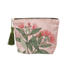 100% NZ: Vintage Botanical Pohutukawa Velvet Cosmetic Bag