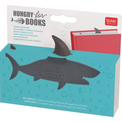 Legami: Hungry for Books - Shark Bookmark