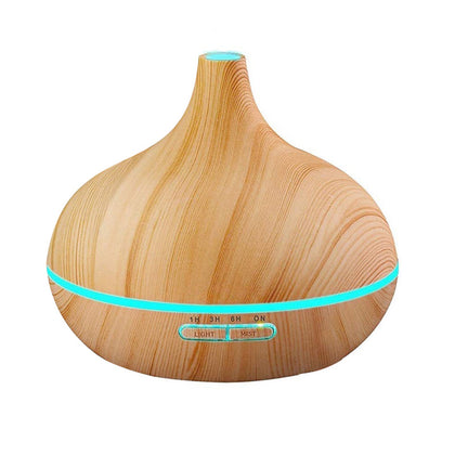 Natural Aroma Essential Oil Diffuser 400ml - Lightwood