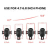 Rotation Mobile Phone Holder with Suction Stand - Black
