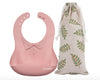 Haakaa: Silicone Baby Bib - Blush