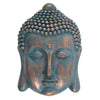 Blue Buddha Head - Wall Plaque