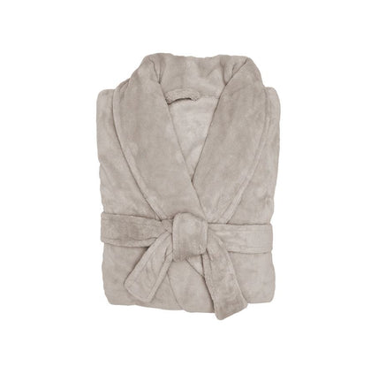 Bambury: Stone Microplush Robe (Large/Extra Large)