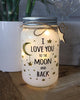 Stellar Haus: I love You To The Moon & Back Sparkle Jar