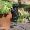 Jardinopia: Pot Buddies - Antique Bronze Labrador