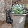 Jardinopia: Pot Buddies - Antique Bronze Labrador