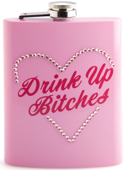 Drink Up B*tches - Metal Flask