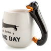 Furever Pets Dachshund - 3D Handle Novelty Mug
