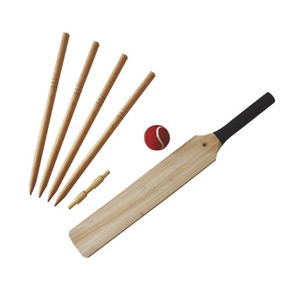Child Sized Wooden Cricket set