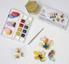 Winsor & Newton: Cotman Watercolour Pocket - Floral (Set of 9)