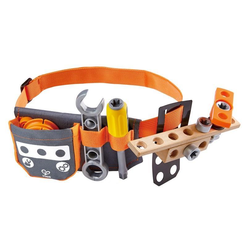 Hape: Junior Inventor Tool Belt – Construction Playset