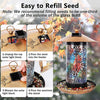 Hanging Bird Feeder & Solar Light