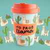 Eco-to-Go Bamboo Cup - Llama