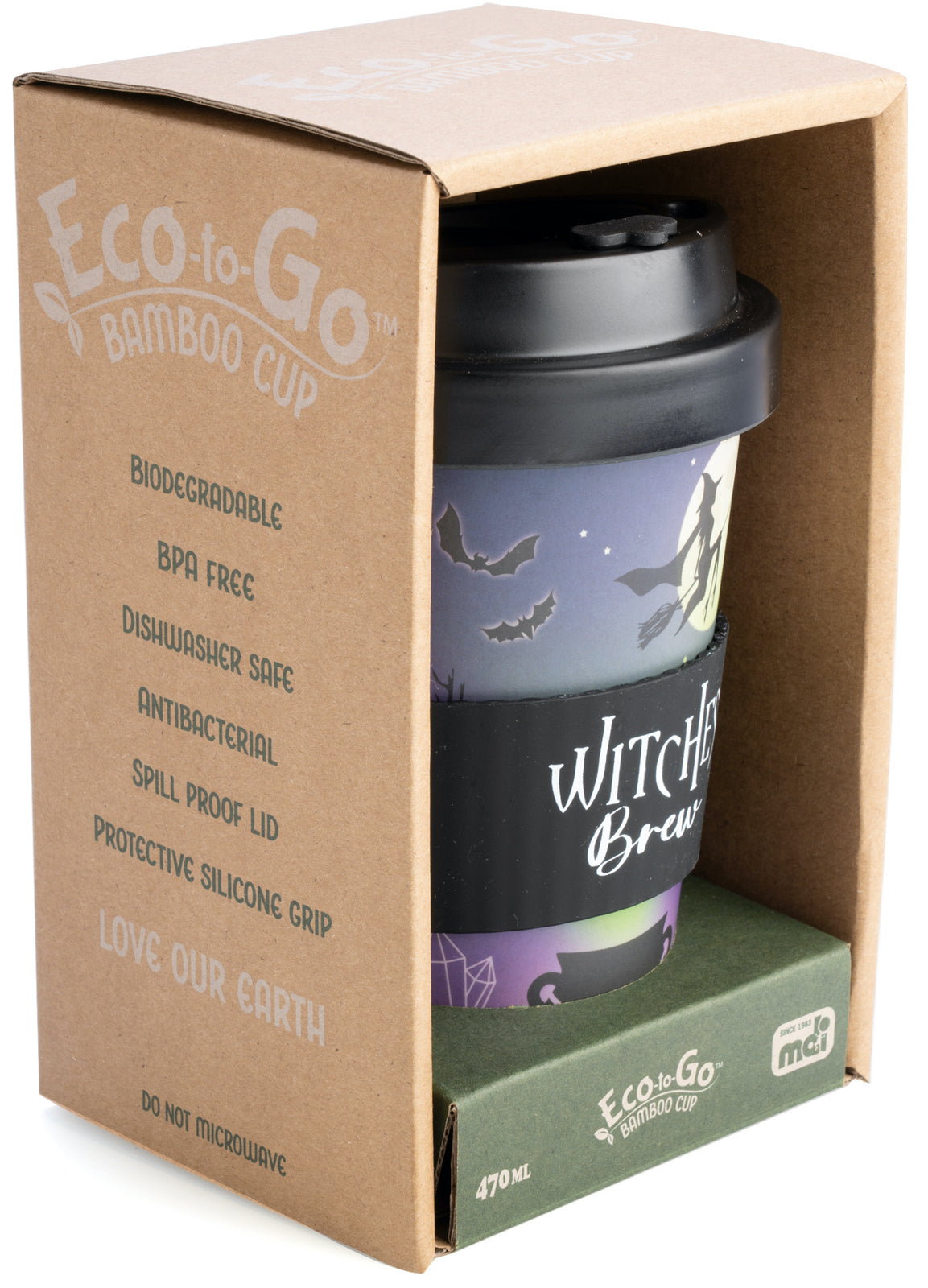 Eco-to-Go Bamboo Cup -Witches’ Brew