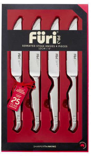 Furi: Serrated Steak Knives - 4-Piece Set