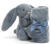 Jellycat: Bashful Dusky Blue Bunny - Plush Toy Soother