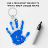 Pikkii: Kids Handprint Shrink - Keyring Kit