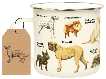 Gift Republic: Dog - Enamel Mug