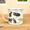 Gift Republic: Cat - Enamel Novelty Mug