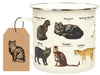 Gift Republic: Cat - Enamel Novelty Mug