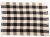 Sass &Belle: Black Gingham Throw