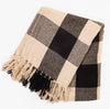 Sass &Belle: Black Gingham Throw