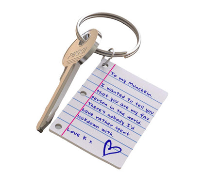 Pikkii: Little Letter - Shrink Keyring