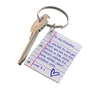 Pikkii: Little Letter - Shrink Keyring