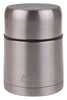 Oasis: Stainless Steel Vacuum Insulated Food Flask & Spoon 600ml (Silver) - D.Line
