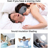 Bluetooth Sleep Mask with Built-In Speakers