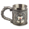 Decorative Crusader Knight Tankard