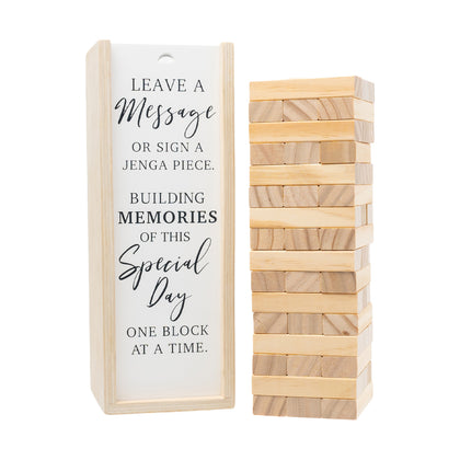 Splosh: Wedding Signature Jenga