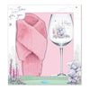 Me to You: Summer Meadows - Slippers & Wine Glass Gift Set