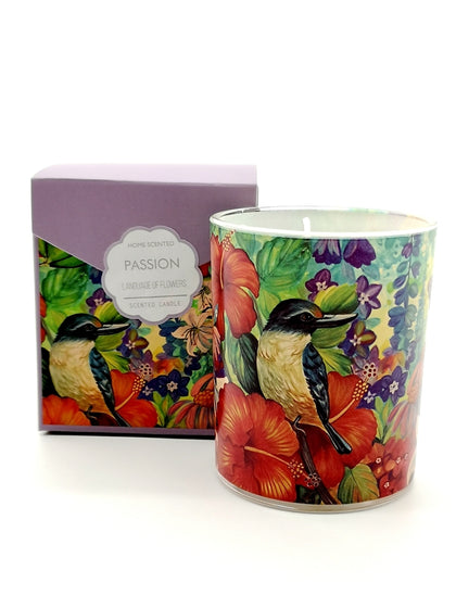 Kingfisher Scented Candle - Passion