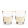 Gilded Glass Tumbler Set