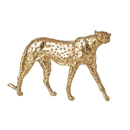 SH Leopard Sculpture - Gold