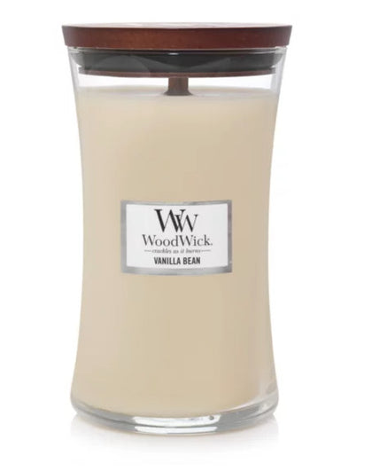 WoodWick: Hourglass Candle - Vanilla Bean (Large)