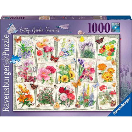 Ravensburger: Cottage Garden Favourites (1000pc Jigsaw) Board Game