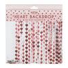 Ginger Ray: Heart Shaped Valentines Day Party Backdrop