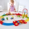 Hape: Rainbow Puzzle Railway Playset