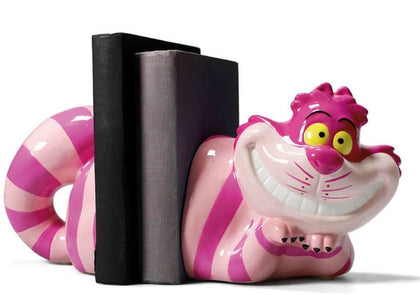 Disney: Alice In Wonderland Bookends & Money Bank - Cheshire Cat
