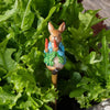 Jardinopia Garden Décor: Beatrix Potter Topper - Peter Rabbit Eating Radishes